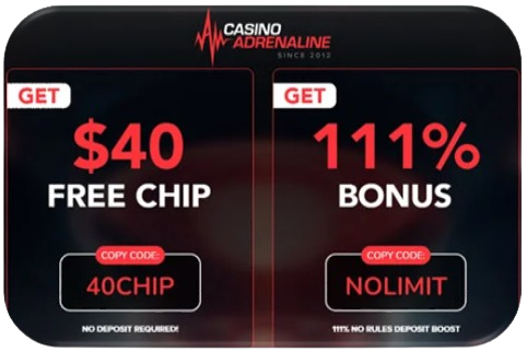 casino adrenaline no deposit bonus codes